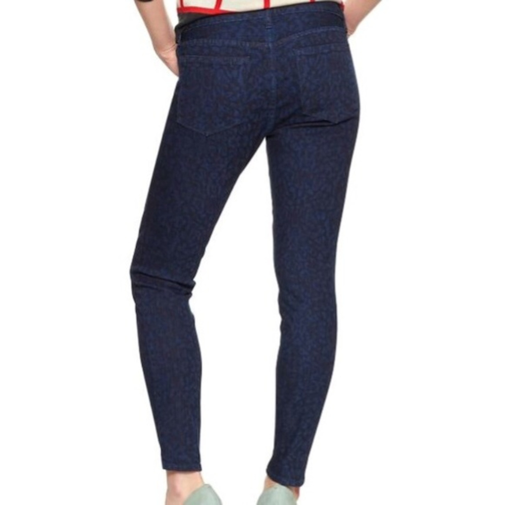 GAP 1969 Always Skinny Cheetah Print Jeans Size 25 - Picture 2 of 8